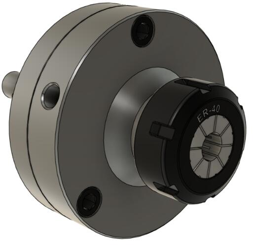 ER-40夹头夹具模型